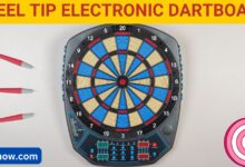 Steel tip electronic dartboard