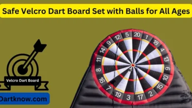 Safe Velcro Dart Board Set with Balls for All Ages