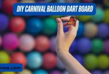 DIY Carnival Balloon Dart Board