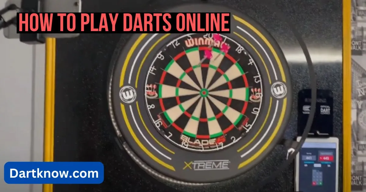 How to Play Darts Online